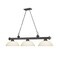 Z-Lite Cordon 3 Light Billiard, Bronze & Matte Opal 2306-3BRZ-DMO14 - alternate 4